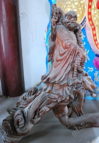 苏州白马寺罗汉雕刻图片