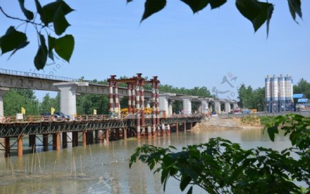 竹竿河特大桥图片