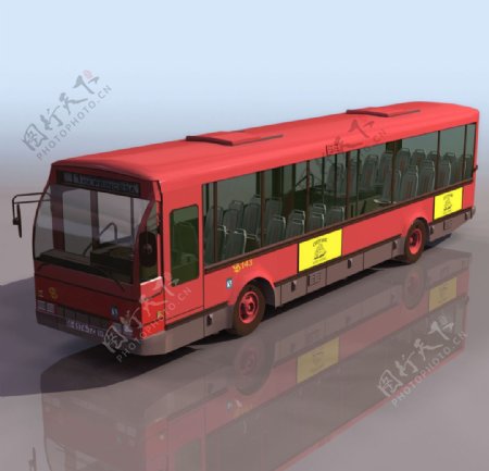 EMT客车3d模型图片