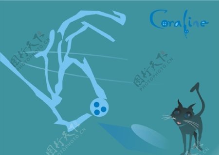 黑猫儿Coraline图片