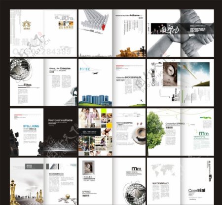 企业画册画册设计图片