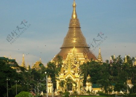瑞光大金塔ShwedagonPagoda图片