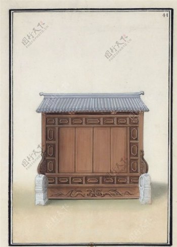 西方古籍里的中国建筑图片