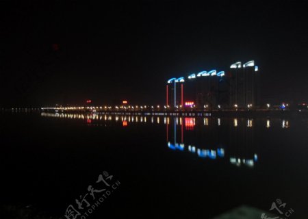 汉中夜景图片