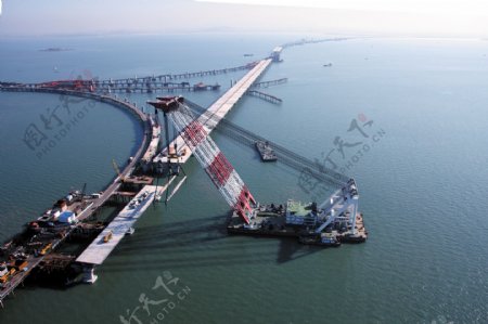 青岛海湾大桥图片