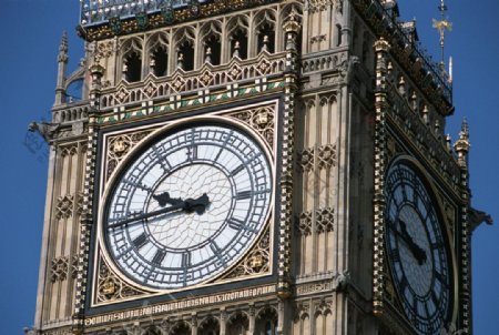 伦敦柏林时钟建筑图片