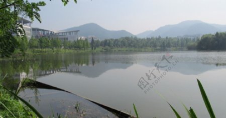 浙江林学院东湖图片