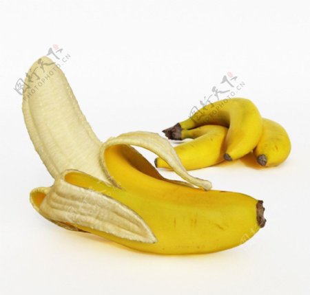 香蕉三维模型图片