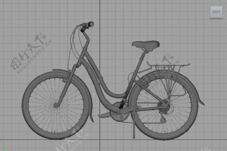 自行车模型图片