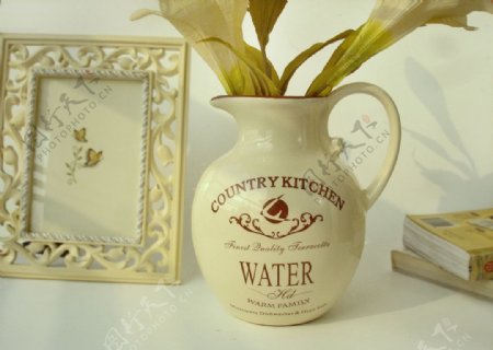咖啡花瓶水罐图片