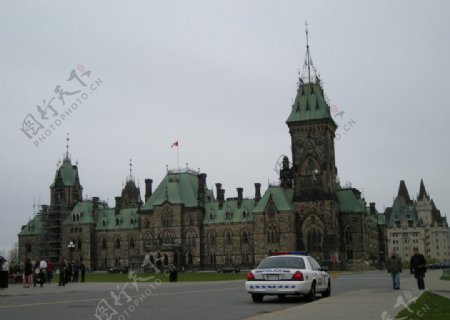 加拿大国会大厦图片