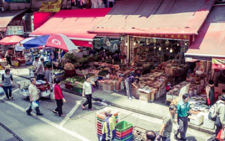 春秧街菜市场图片