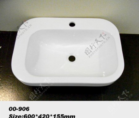 3dmax艺术陶瓷洗手盆模型图片