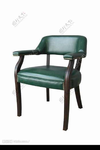 绿椅子图片