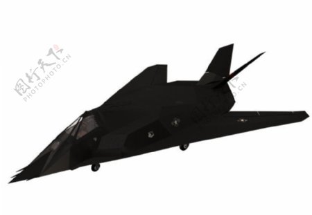 F117隐形轰炸机3D模型图片