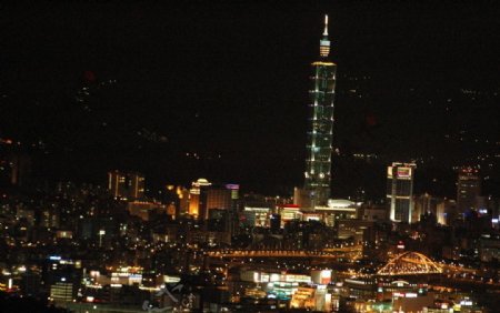 绝美台北101大楼景观图片