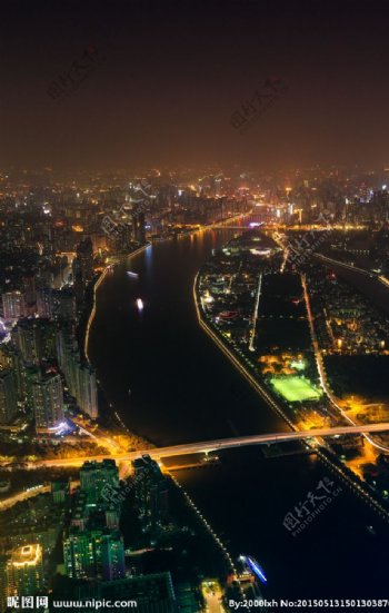 广州塔摩天轮图片