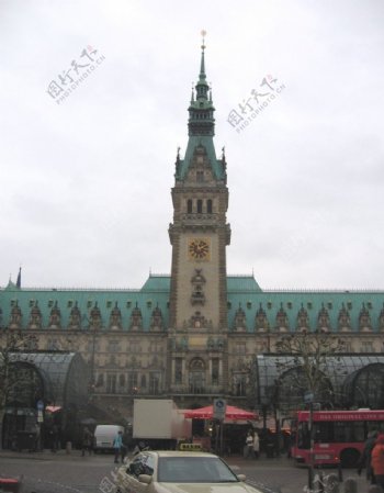 汉堡市政厅图片