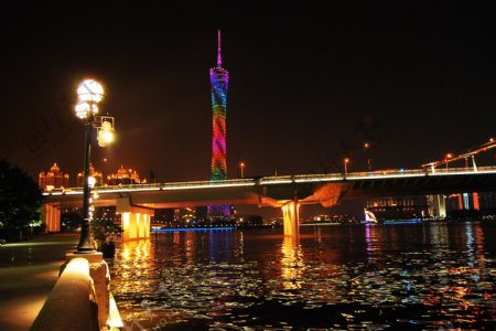 珠江广州大桥图片