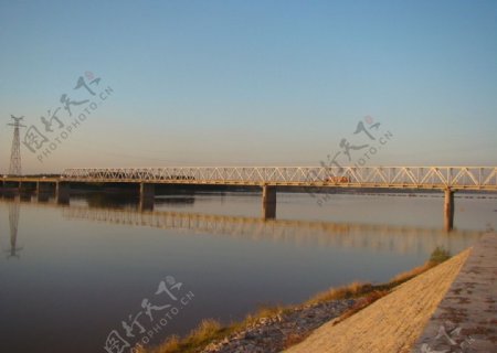 滨州黄河大桥图片