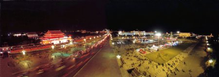 国庆期间的天安门广场图片