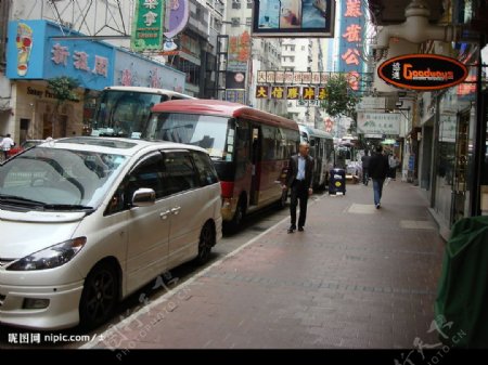 香港小巷图片