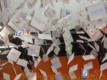 世博会危地马拉馆的纸帘图片