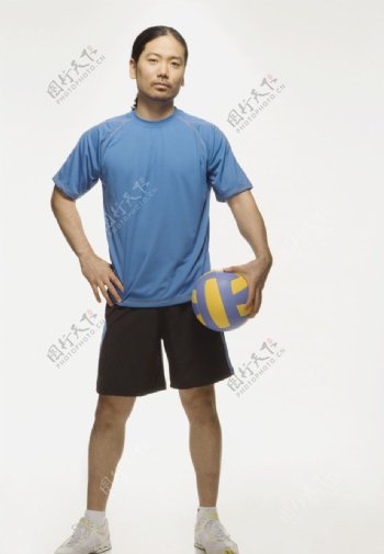 排球运动员图片