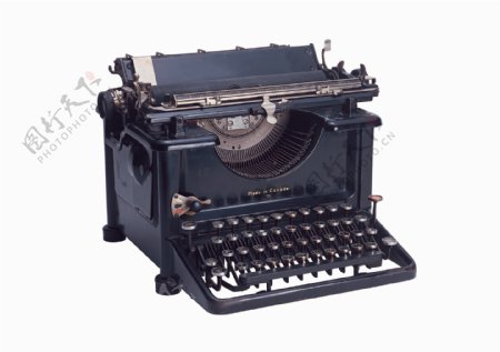 老式机械式打字机图片