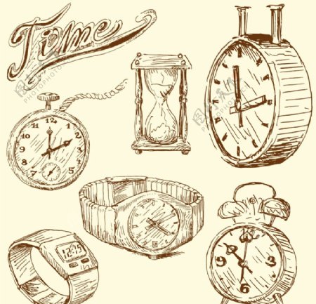 钟手表设计图片