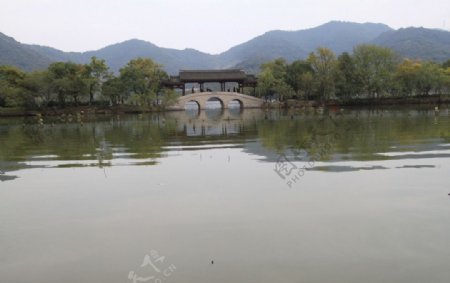 湘湖美景图片