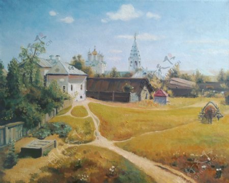 俄罗斯乡村图片