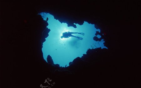 海底潜水非高清图片
