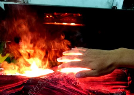 伏羲电壁炉3D仿真火焰图片