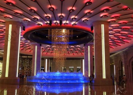 澳门银河酒店的灯饰图片