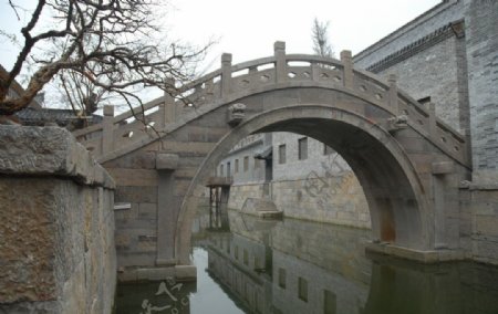台儿庄古城广源桥图片