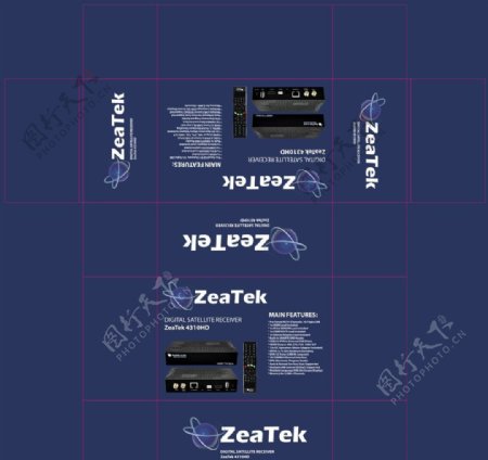 zeaTek4310彩盒图片