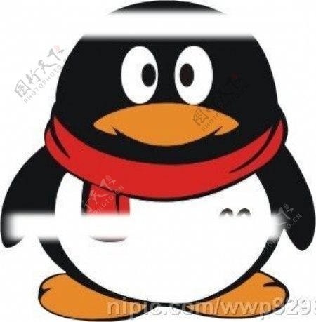 腾讯QQ品牌形象小企鹅图片