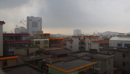 天文气象暴雨景观图片