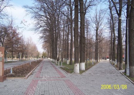吉尔吉斯坦比什凯克街头公园图片