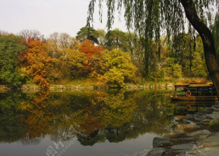 颐和园秋色图片