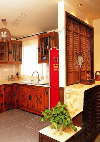 东南亚风格厨房设计图片