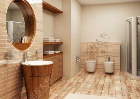 浴室卫生间室内设计图片