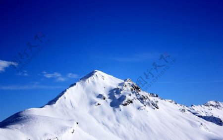 雪山冰山图片