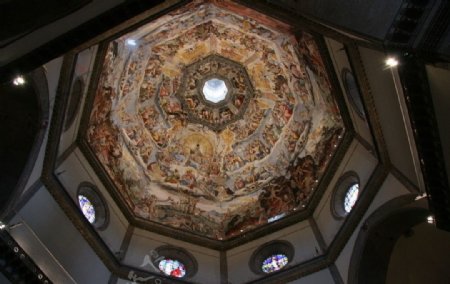 意大利教堂穹顶图片