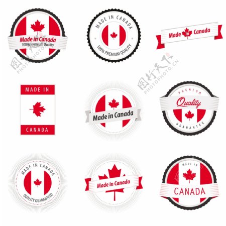 加拿大包装图标图片