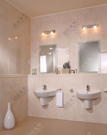 瓷砖浴室图片