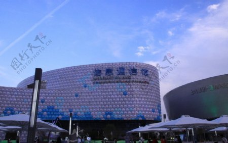 上海世博会之通信馆图片