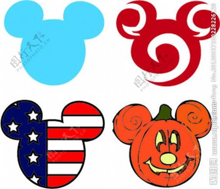 米老鼠logo图片
