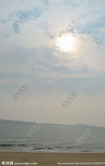海边阳光图片